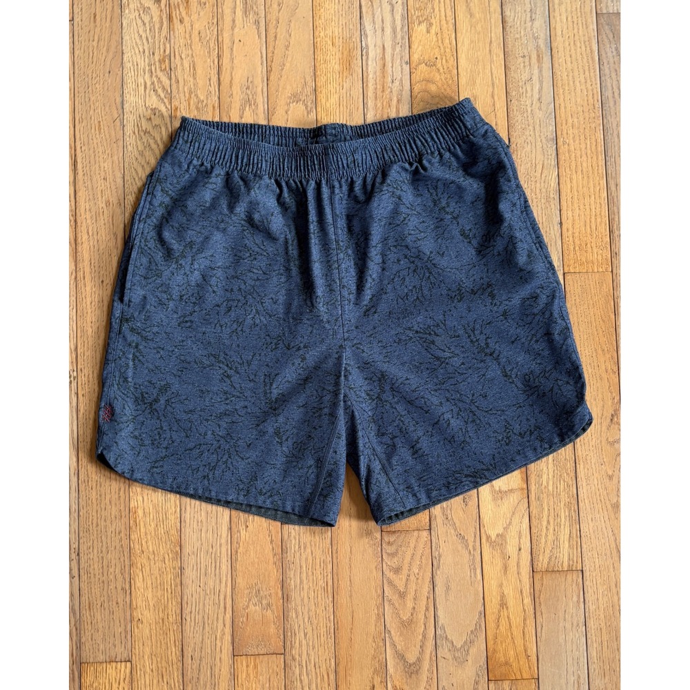 Rhone Mako Shorts Athletic Training Gym Medium Blue Mens Performance M